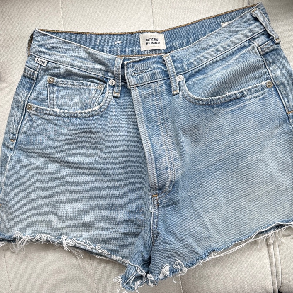 Citizens of Humanity High Rise Relaxed Vintage Jean Shorts
